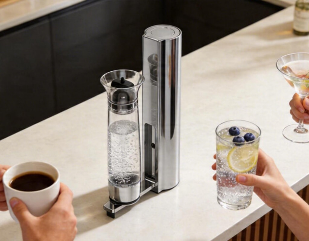 Making Flavored Soda Makers the Design Focal Point of Your Home and Bar